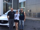 Félicitations M. Côté et Mme Fontaine Brais pour l'achat de votre nouvelle Mazda CX5 2017, Chambly Mazda