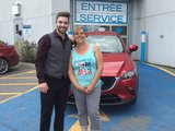 Félicitations Madame Palin pour l'achat de votre nouveau véhicule Mazda CX3 2017, Chambly Mazda
