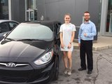 Félicitations à Mlle Alexia Larocque pour sa nouvelle voiture et merci de votre confiance en Chambly Mazda, Chambly Mazda