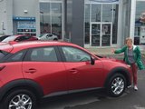 Félicitations à Mme Emee Landry pour votre nouvelle Mazda CX3 2017, Chambly Mazda