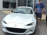 Félicitations Monsieur Théberge pour votre nouvelle Mazda MX5 2017, Chambly Mazda