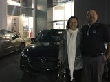 Félicitations Mme Charest pour votre nouvelle Mazda 32017, Chambly Mazda