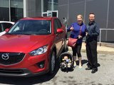 Félicitations à Andréa Elizabeth Beaton pour sa nouvelle CX5, Chambly Mazda