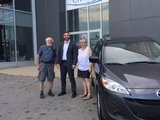 Félicitations M. Benoît Joseph pour votre nouvelle Mazda 5 2017, Chambly Mazda