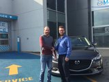 Félicitations Monsieur Castonguay pour votre nouvelle Mazda 3 2017, Chambly Mazda