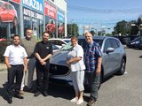 Félicitations M. Léonard pour votre nouvelle Mazda CX5 2017, Chambly Mazda
