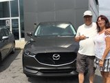 Félicitations Monsieur Turgeon pour votre nouvelle Mazda CX5 2017, Chambly Mazda