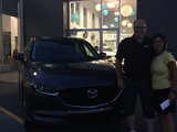 Félicitations Madame Viens pour votre nouvelle CX5 2017. , Chambly Mazda