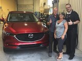 Félicitations M. Côté pour votre nouvelle CX5 GT 2017, Chambly Mazda