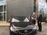 Félicitations M. Lacelle pour votre nouvelle Mazda 6 2017. Bonne route, Chambly Mazda