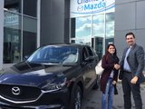 Félicitations Madame Durocher pour votre nouvelle Mazda CX5 2017, Chambly Mazda