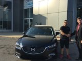 Félicitations Monsieur rousseau pour votre nouvelle Mazda 6 2017, Chambly Mazda