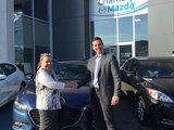 Félicitations Madame R Denis pour votre nouvelle mazda 3 GX 2018, Chambly Mazda