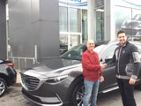Félicitations M. Faghali pour votre nouvelle Mazda CX9 2017, Chambly Mazda