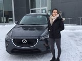 Félicitations à Stéphanie Lévesque, Chambly Mazda