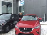 Félicitations à Madame Dupuis pour sa nouvelle mazda CX3 , Chambly Mazda