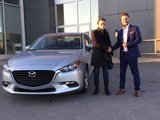Félicitations à Madame Fournier pour sa mazda 3 2018, Chambly Mazda