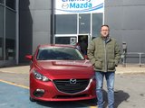 Félicitations Monsieur Kouriles pour votre nouvelle Mazda 3, Chambly Mazda