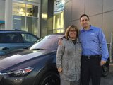 Félicitations Madame Plourde pour votre nouvelle CX3 2018, Chambly Mazda
