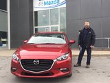 Félicitations à Monsieur Morissette pour votre Mazda 3 2018, Chambly Mazda
