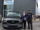 Félicitations à Madame Gauvin Scott pour son Mazda CX5 GT 2018, Chambly Mazda