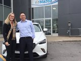 Congratulations Mrs Efford for your new Mazda CX3 GT 2018, Chambly Mazda