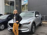 Félicitations à Julie-Anne St-Amant pour sa nouvelle Mazda CX5 2018, Chambly Mazda