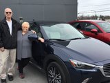 Félicitations à Monsieur et Madame Chartrand pour leur nouvelle Mazda CX3 , Chambly Mazda