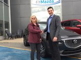 Félicitations Madame Provost pour votre nouvelle CX3 GT2018, Chambly Mazda