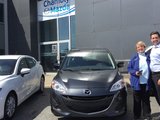 Félicitations à Mme Diane L’éclair pour sa nouvelle Mazda 5 , Chambly Mazda