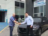 Félicitations M. Rameau pour votre nouvelle Mazda 3 2018, Chambly Mazda