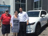 Félicitations à M. et Mme Valade pour votre nouvelle MazdaCX5 2018, Chambly Mazda