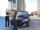 Félicitations à Mme Marie Michèle Théoret pour sa nouvelle Mazda 3 2018, Chambly Mazda