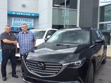 Félicitations à Monsieur Fournier pour son nouveau Mazda CX-9 2018, Chambly Mazda