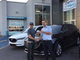 Félicitations Monsieur Canty pour votre Mazda CX-9 2016, Chambly Mazda