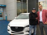 Félicitations pour votre nouvelle voiture Mazda 3 2018