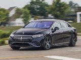 The Mercedes-Benz EQS goes nearly 600 km on a single charge