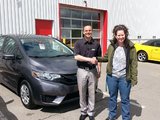 Très satisfaite du prix, du service et de la qualité Honda., Hamel Honda