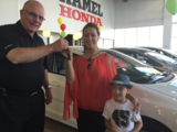 attention exceptionnelle, Hamel Honda