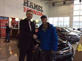 Merci Guillaume!, Hamel Honda