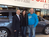 Merci M. Latour du très bon service! , Hamel Honda