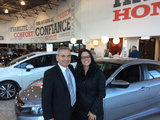 Cliente satisfaite, Hamel Honda
