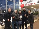 Très heureuse, Hamel Honda