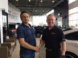 Excellent service Monsieur Latour, Hamel Honda