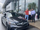 Félicitations Nicolas de Lorraine pour l’acquisition de votre nouvelle C43 AMG Coupé!, Mercedes-Benz Laval