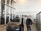 Congratulations M. Laroche for your new CLA!, Mercedes-Benz Laval