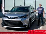 Mon nouveau Sienna Hybride LE 2024, WOW! Merci à l’équipe Toyota Mont-Laurier!