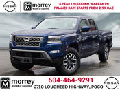 2023 Nissan Frontier CREW CAB SV 4x4  NISSAN CANADA CERTIFIED PRE OWNED