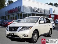 2015 Nissan Pathfinder SL 4WD * Leather, Remote Start, Smart Key, USB! Local BC Vehicle, One Owner, No Collisions!