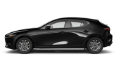 2025 MAZDA MAZDA3 SPORT GS - Exterior view - 2